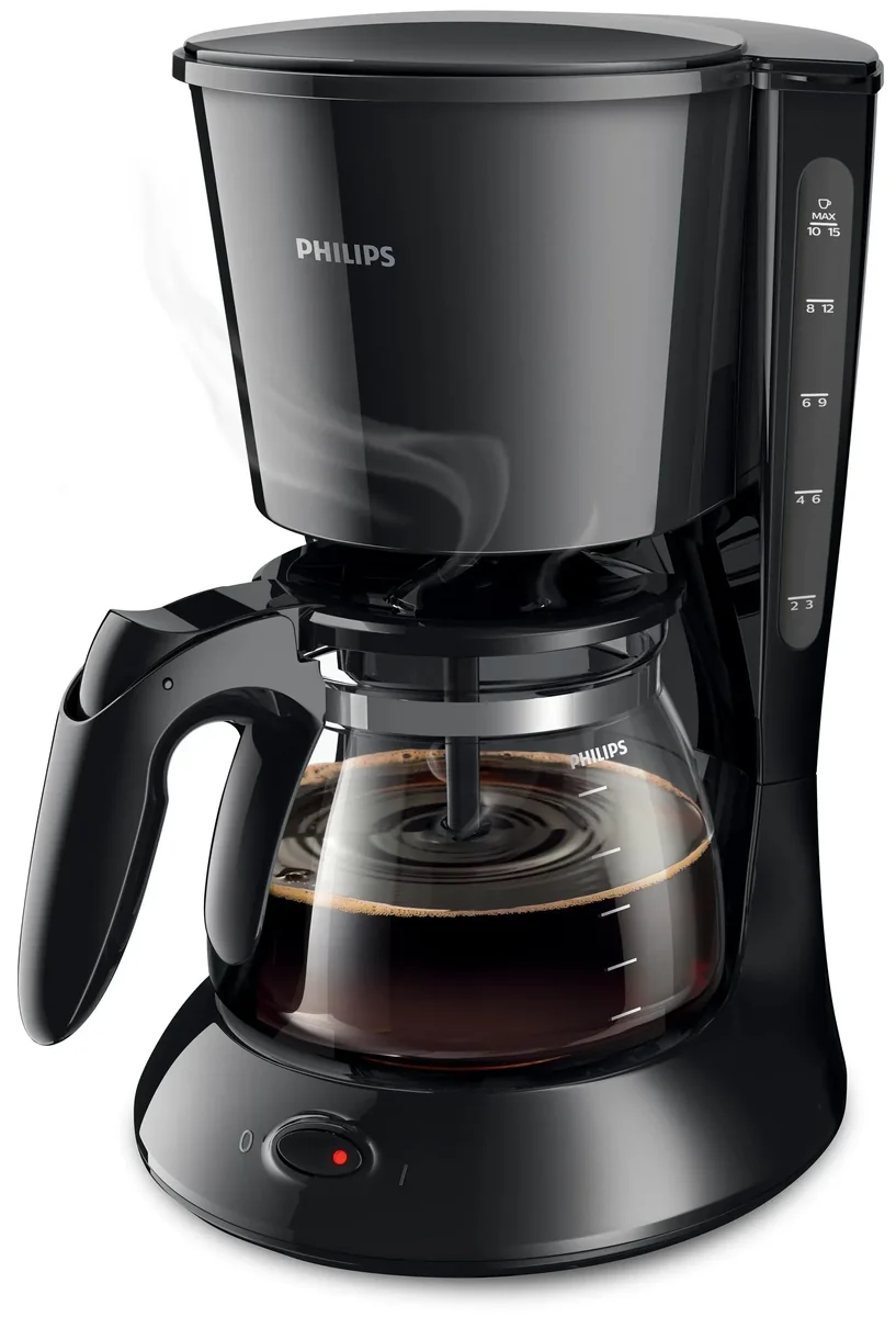 Philips Daily Collection HD7461/20 15 kupin -kahvinkeitin, musta