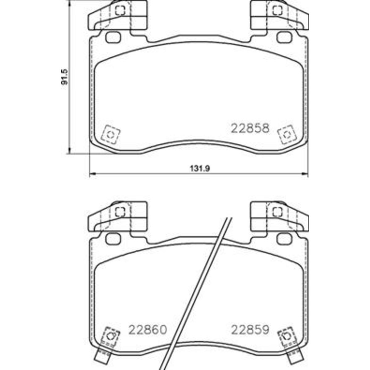 Jarrupalat, levyjarru BREMBO P 30 113