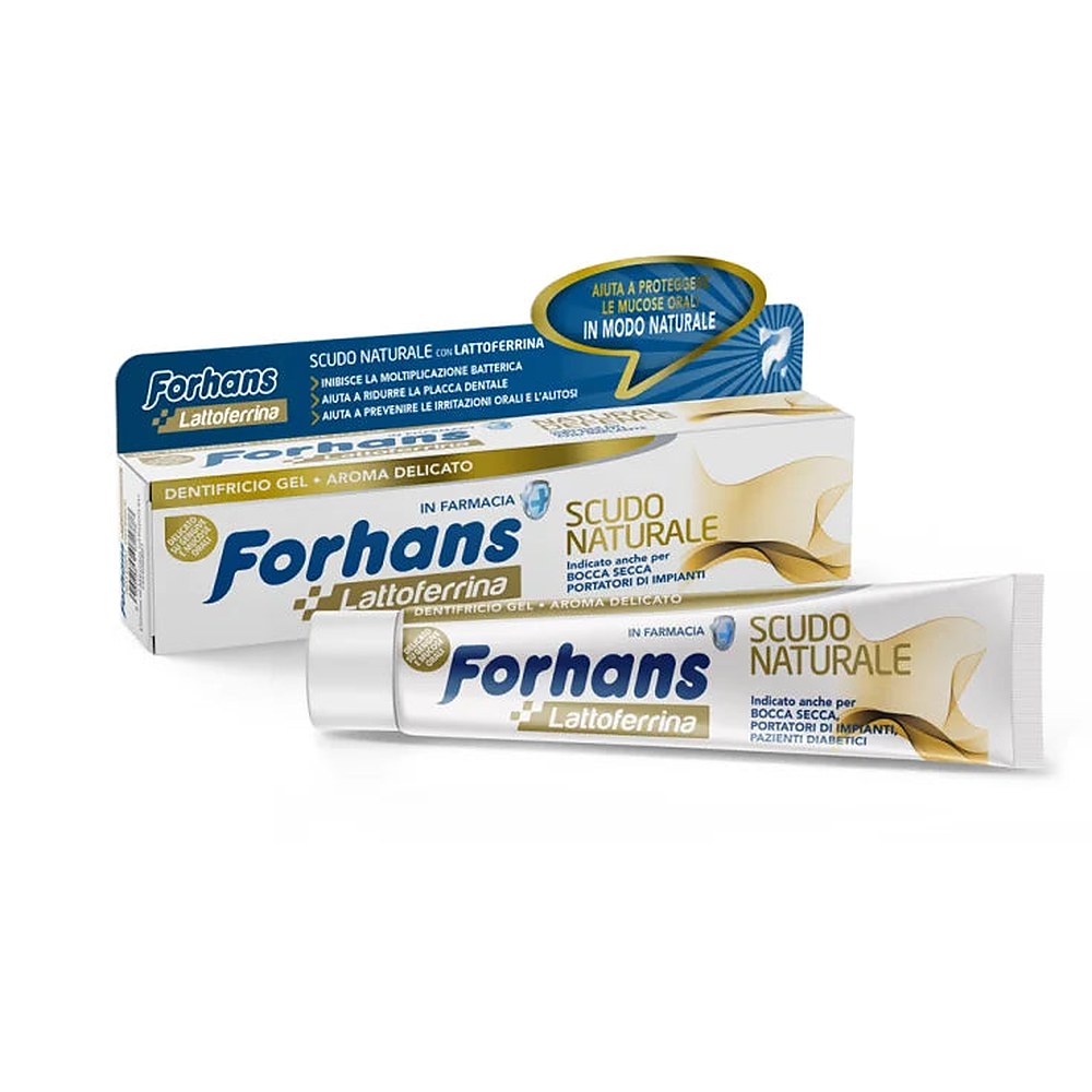 Forhans Hammastahna Suojakilpi Luonnollinen 75ml — Hammastahna