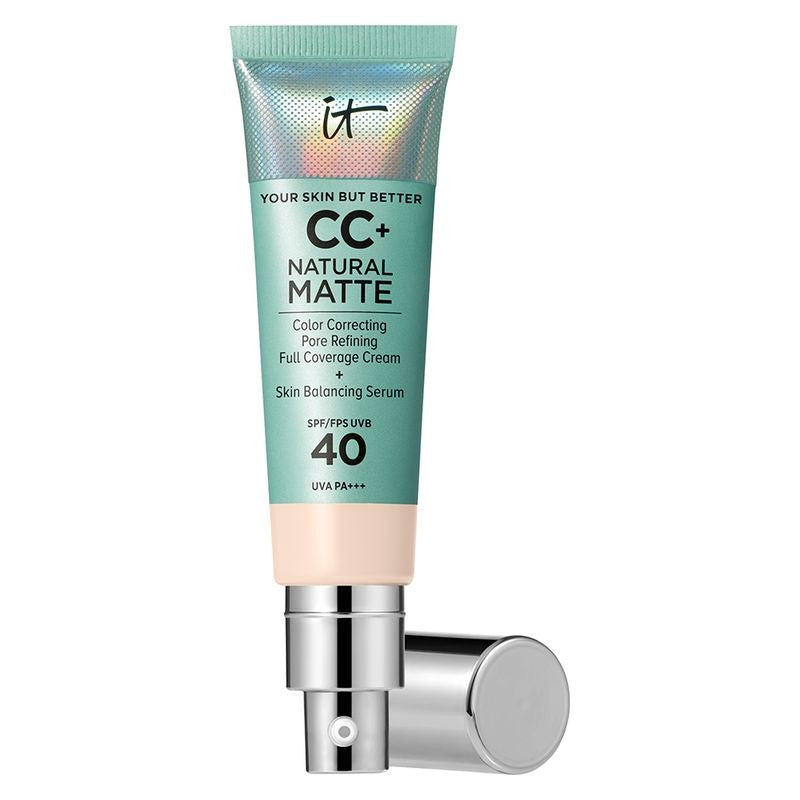 It Cosmetics Cc Natural Matte Cream Foundation Spf40 Fair Porcelaine 32ml