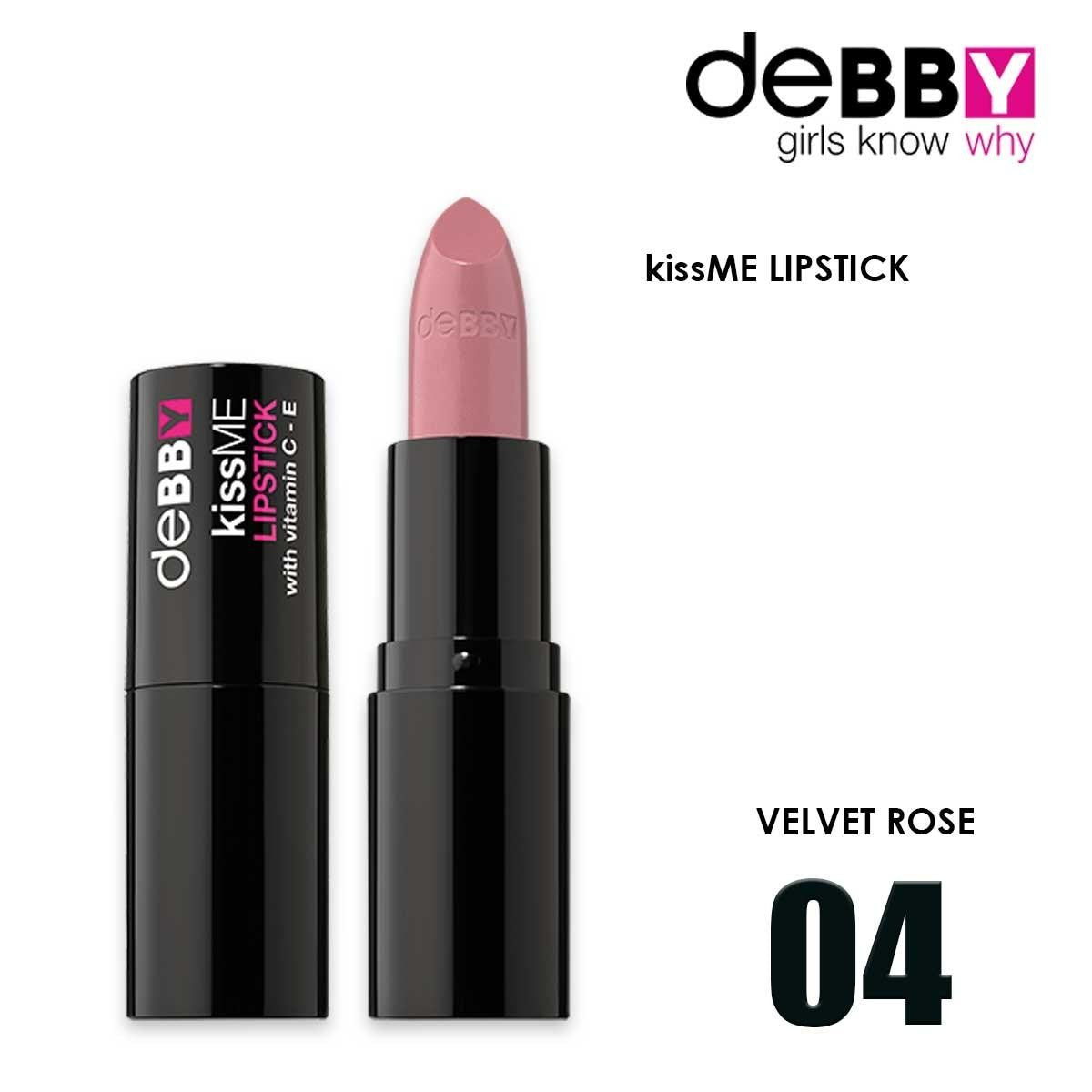 Debby Huulipuna Kiss Me Rossetto Cremay 04