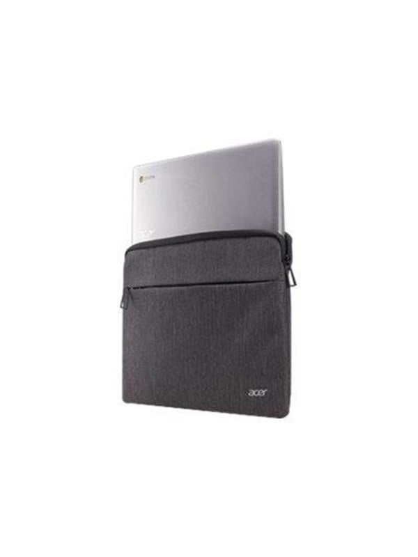 Acer 14" Protective Sleeve Dark Gray with front pocket