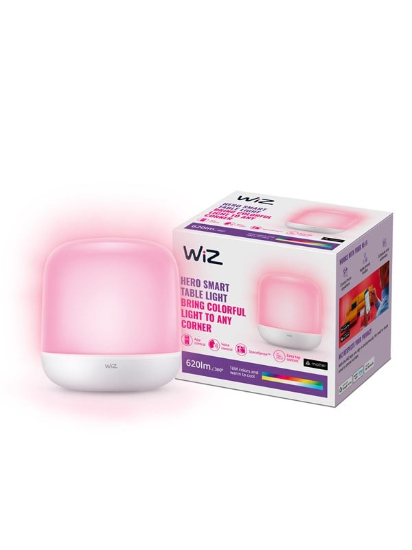 WiZ Hero Portable Smart Table Lamp Tunable White & Color