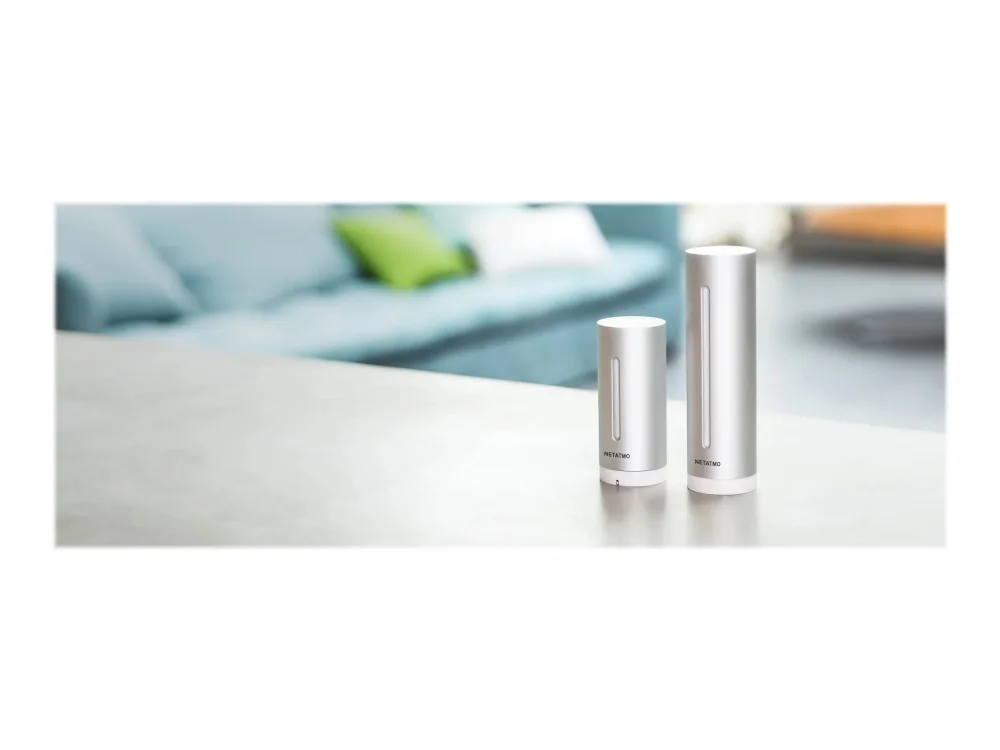 Netatmo NBU-NWS-NIM-EU, Hopea, Sisätilabarometri, Kosteusmittari sisäkäyttöön, Lämpömittari sisäkäyttöön, Barometri..., Barometri, Kosteusmittari, Lämpömittari, Barometri, Kosteusmittari, Lämpömittari, Alumiini, 0 - 100%