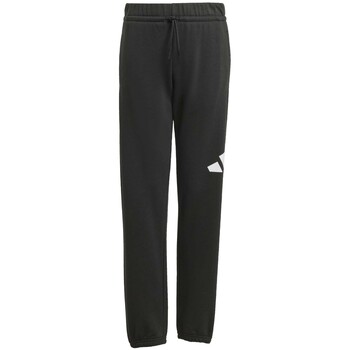 ADIDAS SPORTSWEAR Urheiluhousut 'Essentials' musta / valkoinen