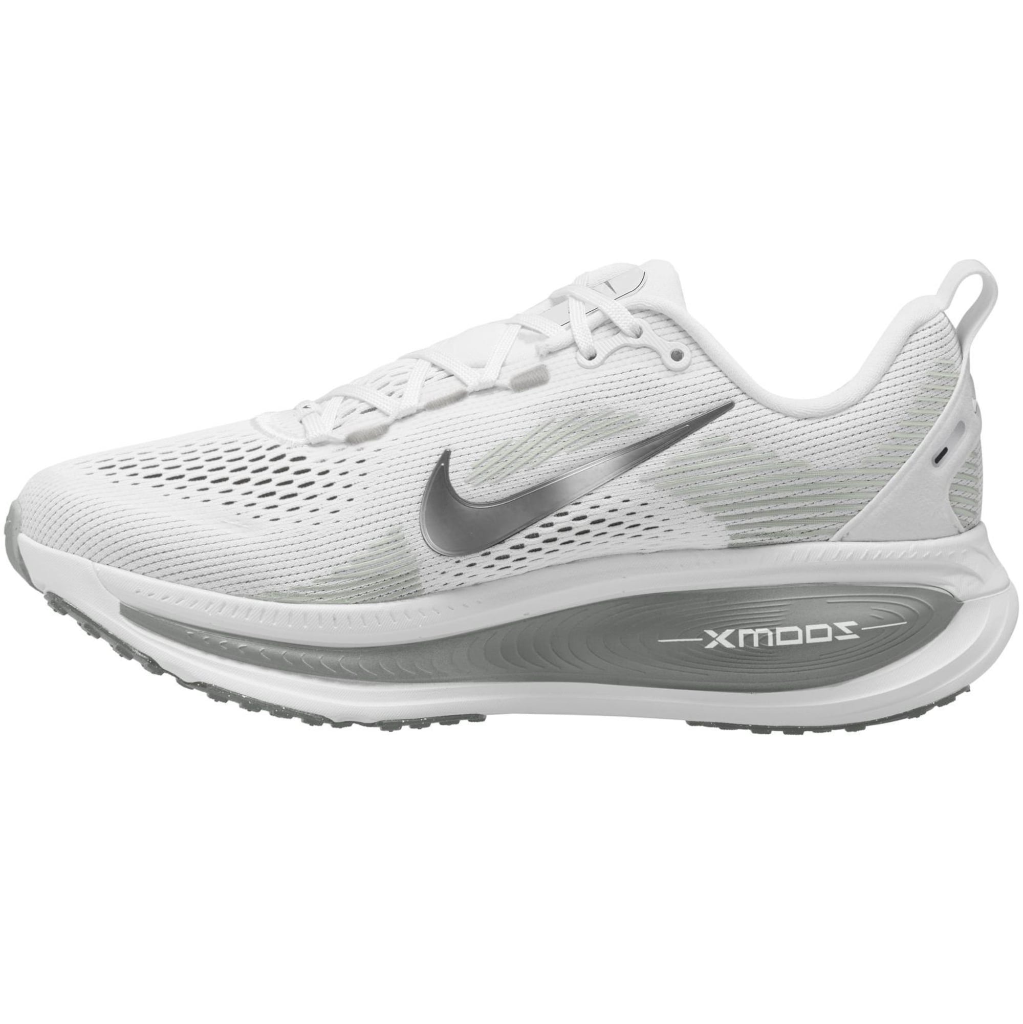 NIKE Juoksukengät 'Vomero 18' harmaa / vaaleanharmaa / offwhite