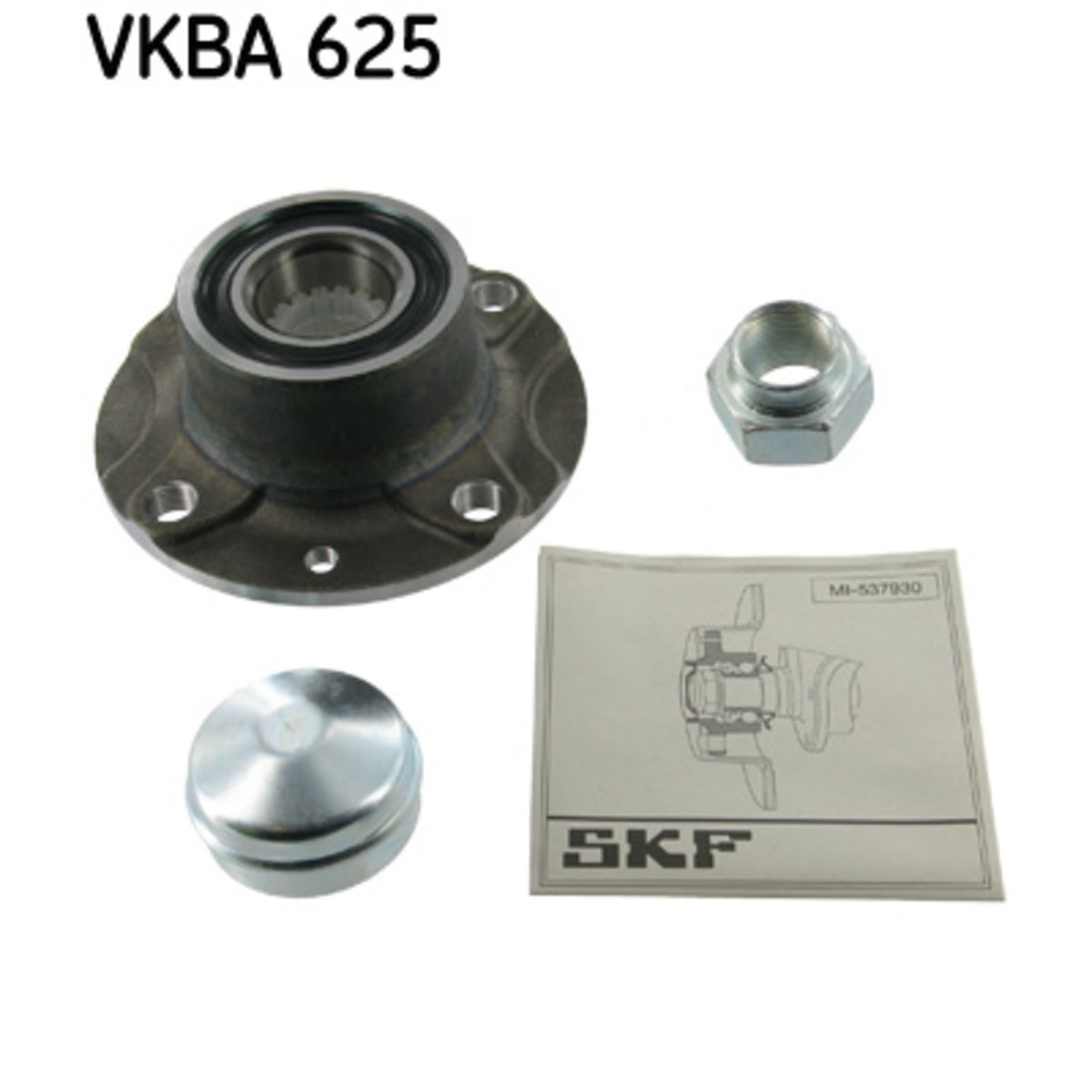 Pyöränlaakerisarja SKF VKBA 625