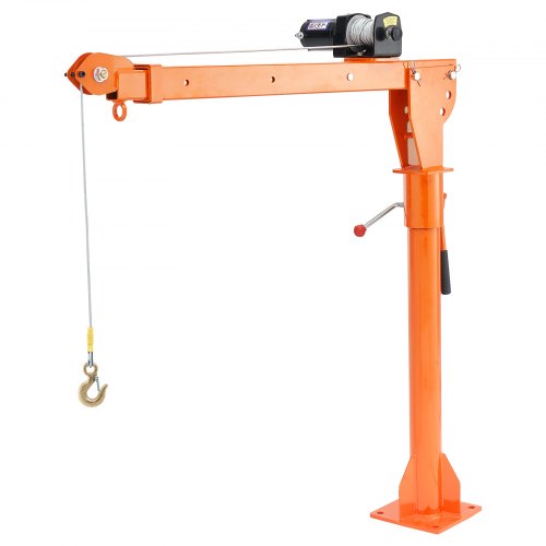 VEVOR Electric Pickup Truck Crane Hoist Crane 499 kg 360° Swivel Hoist Lift