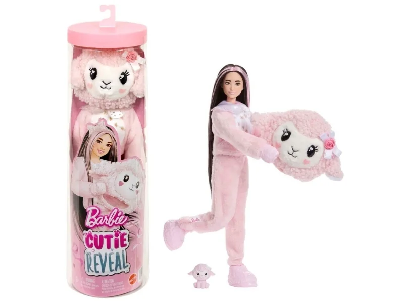 Barbie Cutie Reveal Sweet Bows pinkki lammas