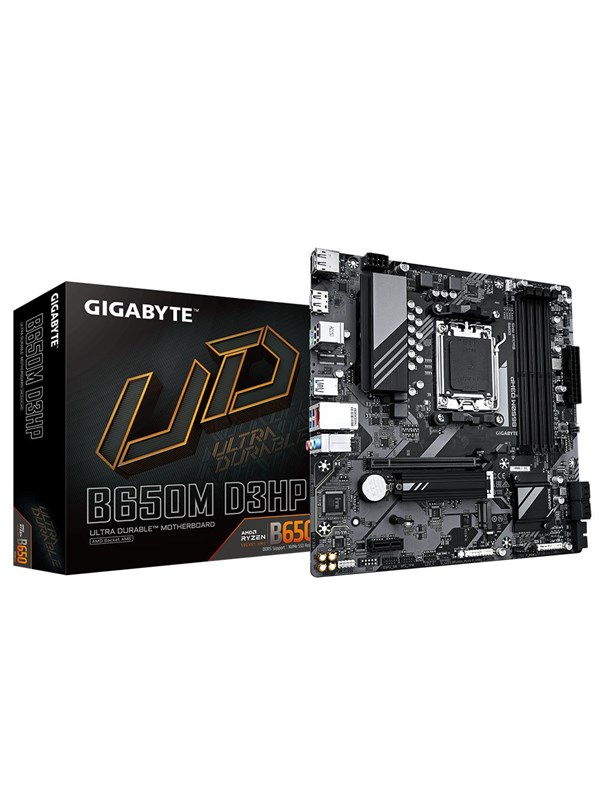 GIGABYTE B650M D3HP Emolevy - AMD B650 - AMD AM5 - DDR5 RAM - Micro-ATX