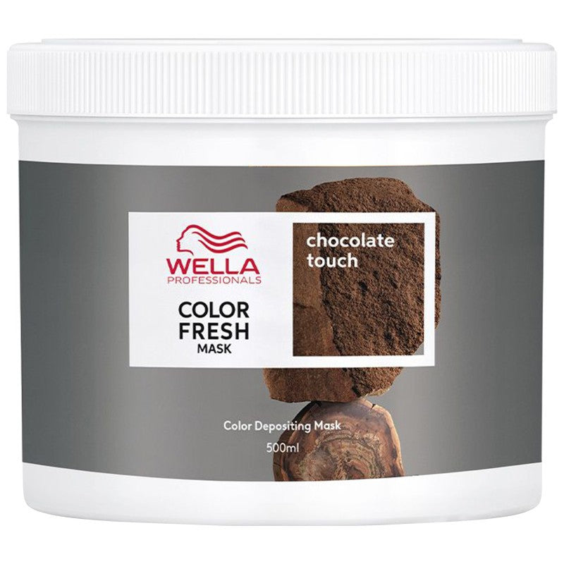 Värjäävä naamio Wella Väri Fresh Suklaa 500ml