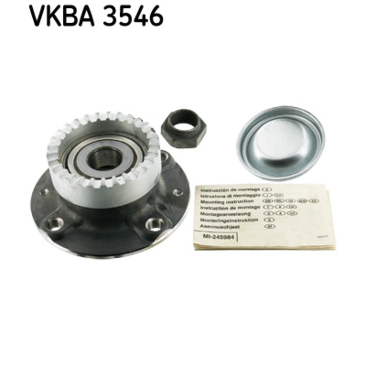 Pyöränlaakerisarja SKF VKBA 3546