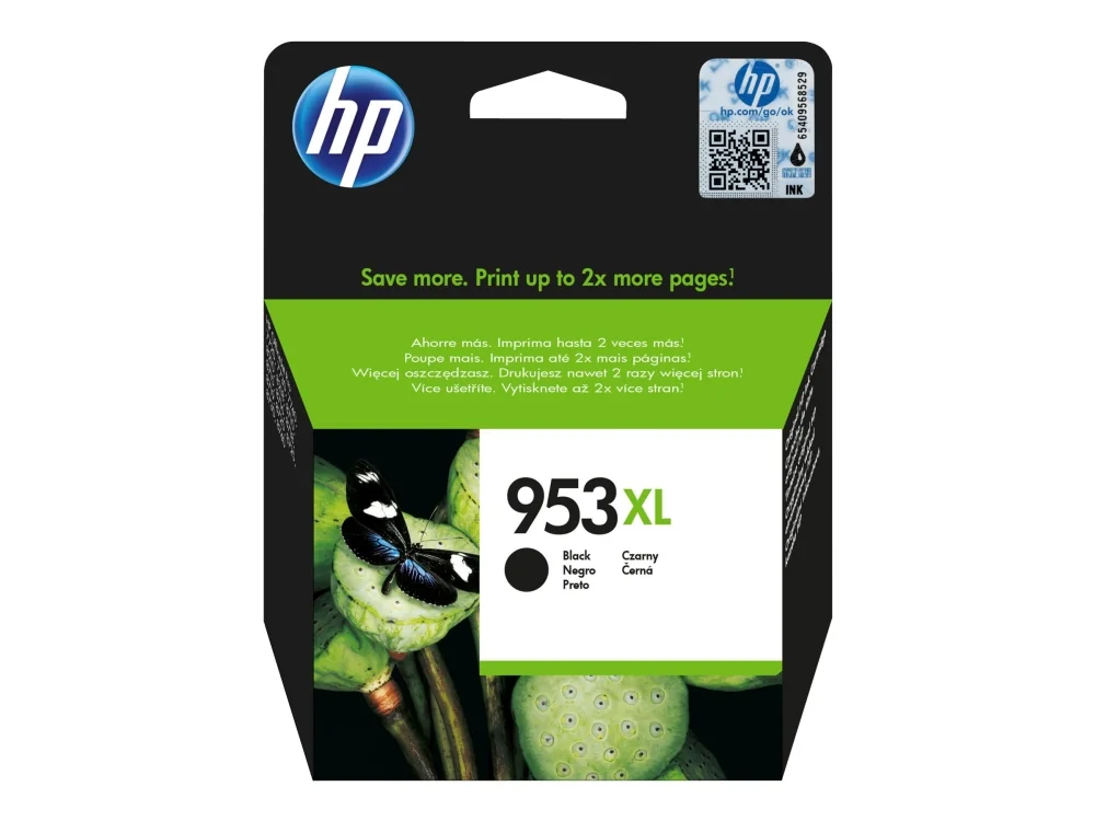 HP 953XL -mustekasetti, 42.5 ml, musta
