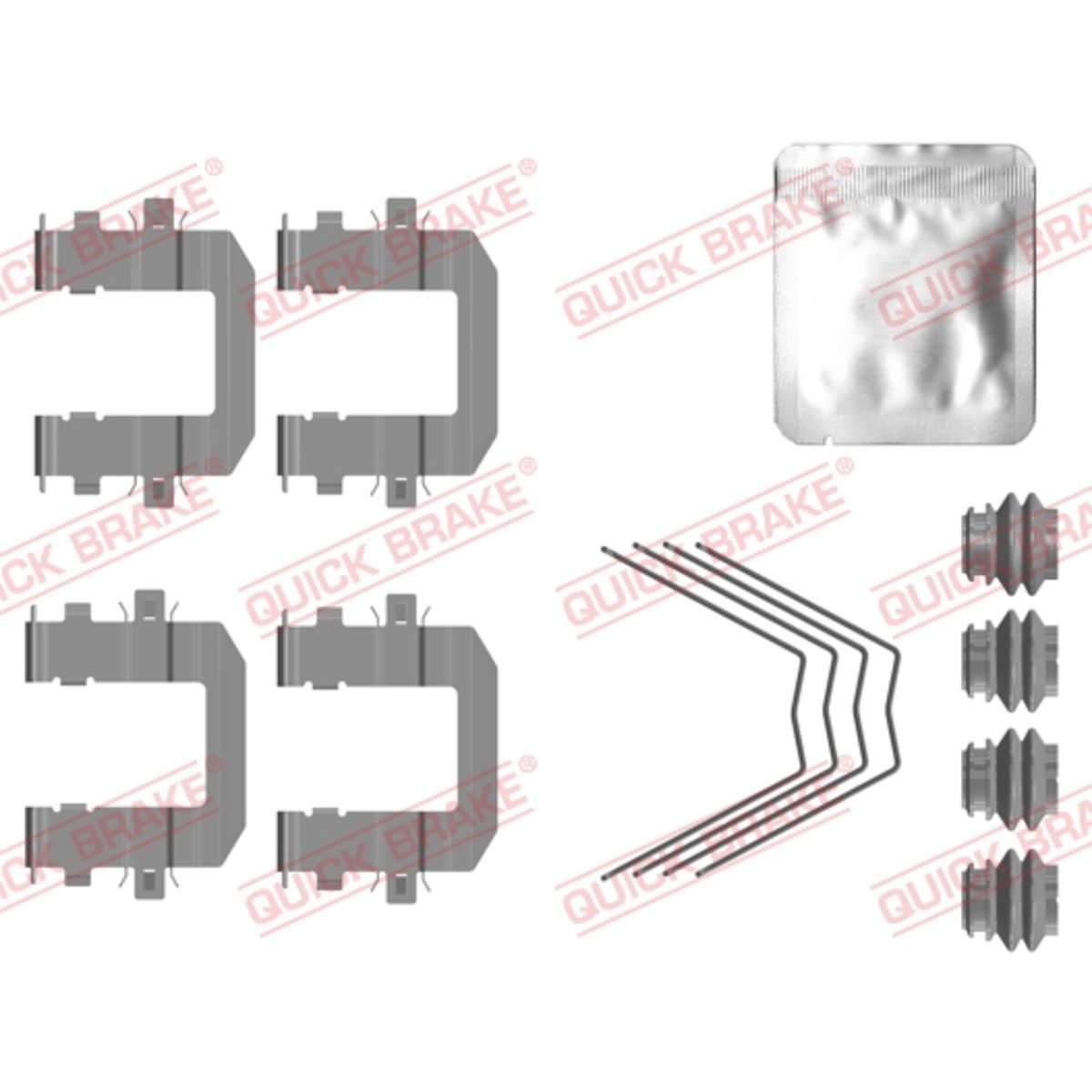 Jarrupalojen asennussarja QUICK BRAKE 109-0131