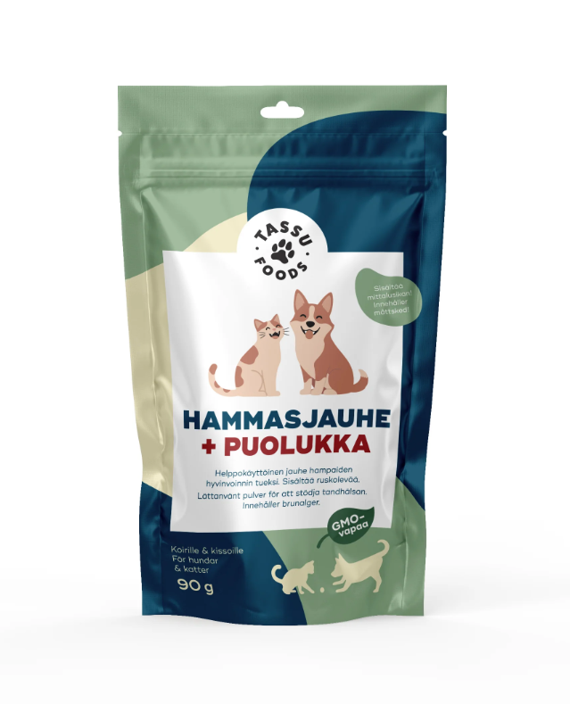 Tassu Foods Hammasjauhe + Puolukka 90g