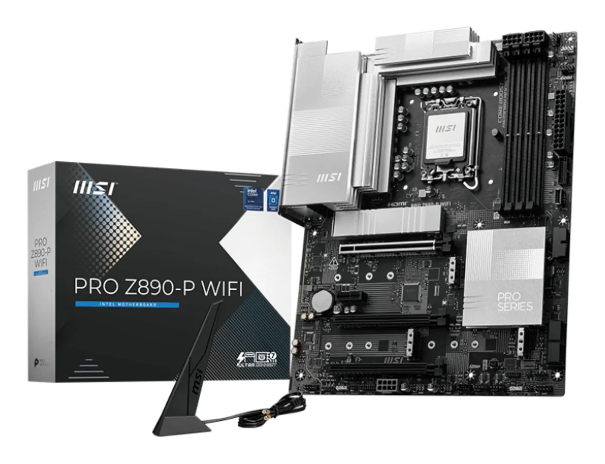MSI PRO Z890-P WIFI Emolevy - Intel Z890 - Intel LGA1851 - DDR5 RAM - ATX
