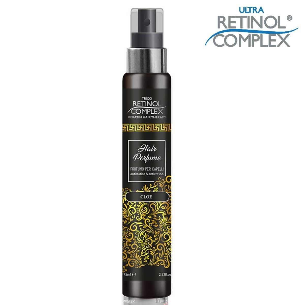 Retinol kompleksinen hiushajuvesi cloe 75 ml