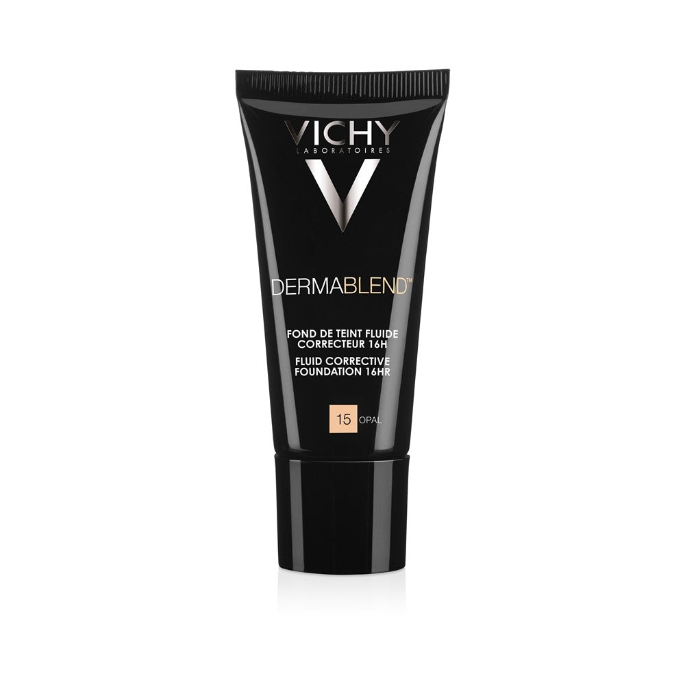 Vichy Dermablend peitevoide meikkivoide UV-suojakertoimella sävy 15 Opal 30 ml