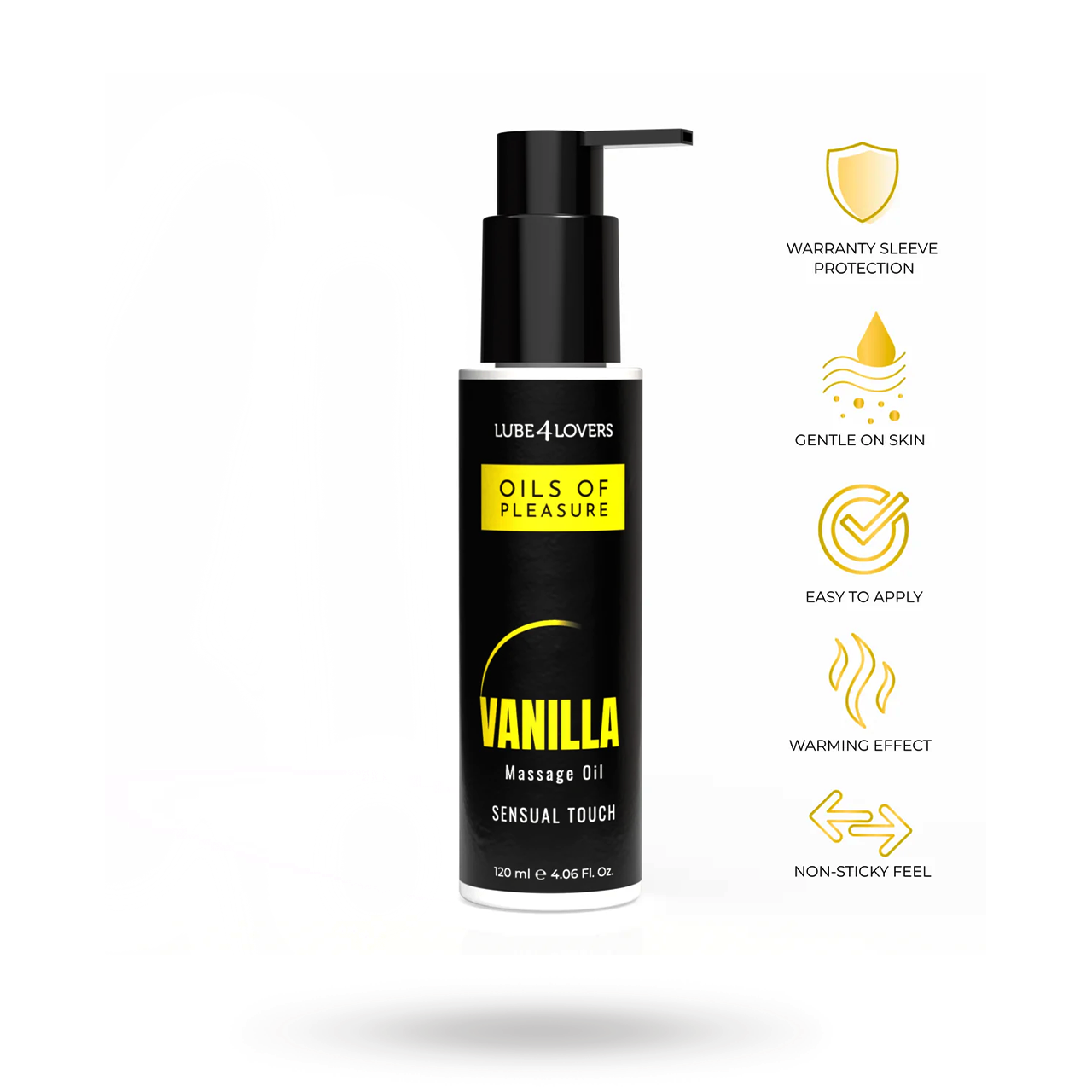 Vanilla Massage Oil 120 ml Vanilja Hierontaöljy