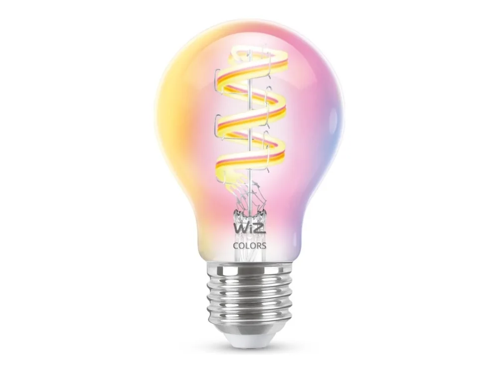 WiZ Lamp Filament - Smart LED lighting - Coloured and White light - E27 - 40W - Transparent - Wi-Fi