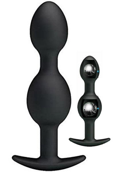 Pretty Love Heavy Balls Silicone Butt Plug 3 Anaalitappi