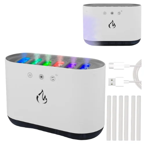 Ilmankostutin & Aromadiffuusori RGB LED-Valolla – 900 ml