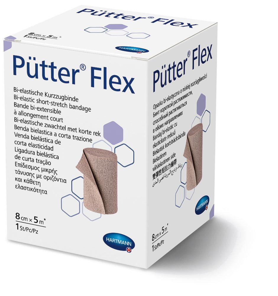 Putterflex Kompressiosidos 10cm x 5M Vähäelastinen 1 kpl