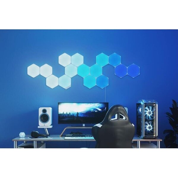 Nanoleaf Shapes - Hexagons aloituspakkaus - 9 Paneelia