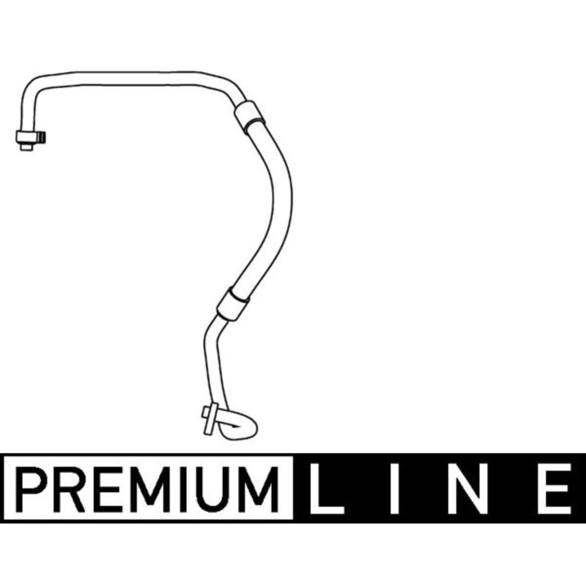 Matalapainejohto, ilmastointil. MAHLE AP 87 000P