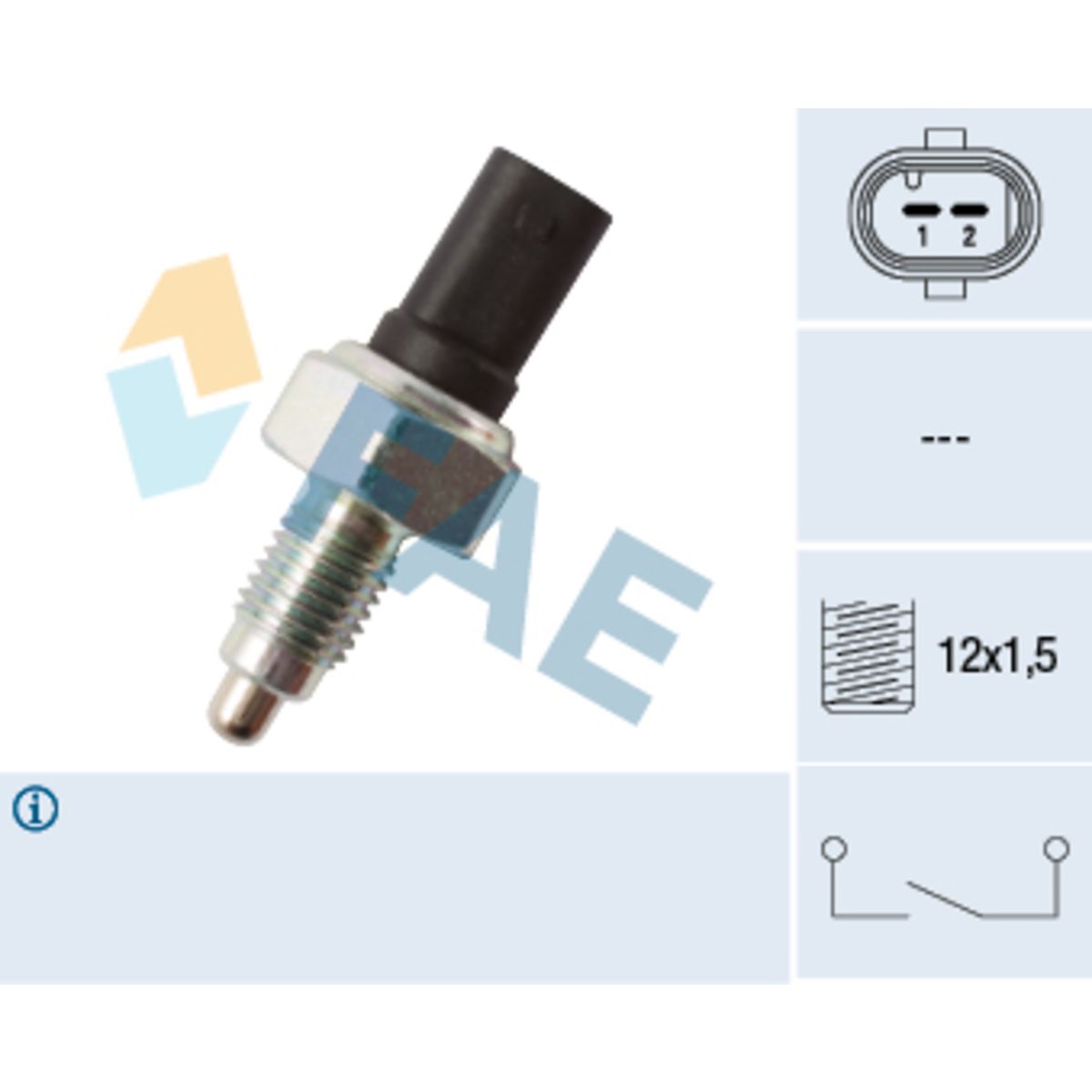 Kytkin, peruutusvalo FAE 40756