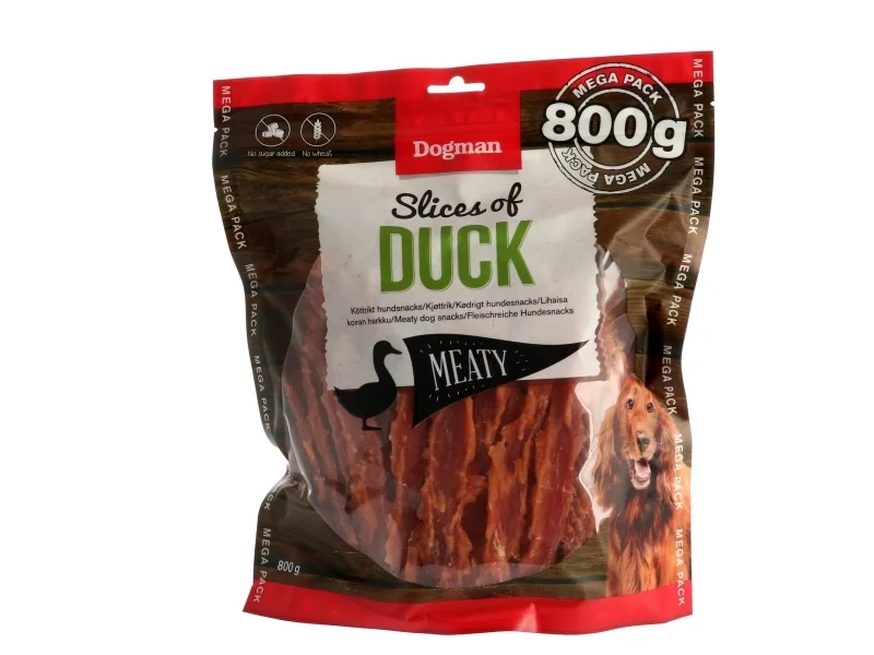 Dogman Slices of Duck 800g