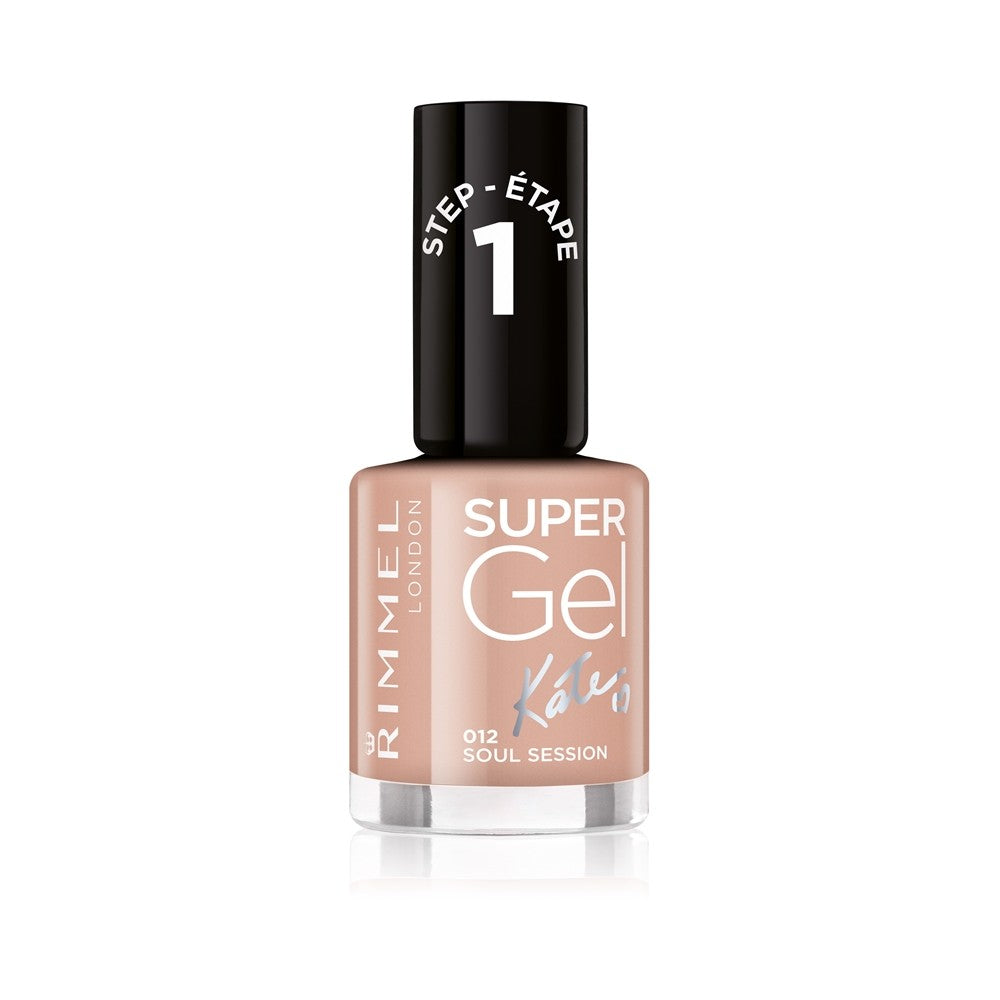 Rimmel Smalto Gel Super Gel 012 Soul Session 12 ml — Smalto per unghie gel