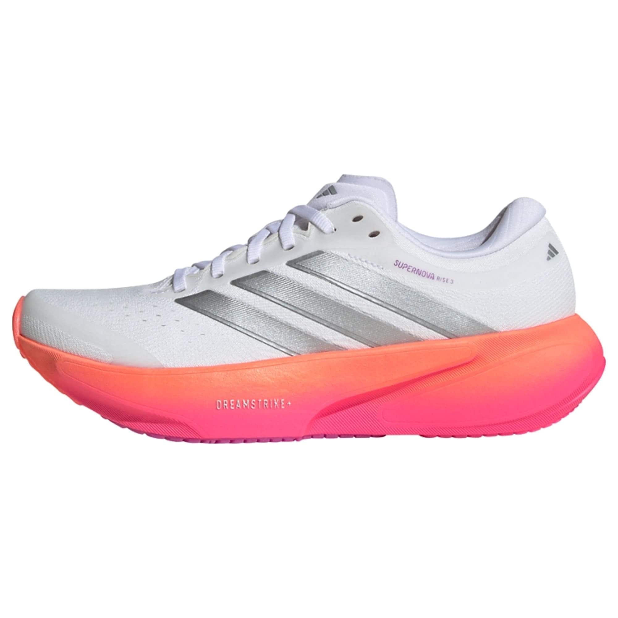 ADIDAS PERFORMANCE Juoksukengät 'Supernova Rise 3' hopea / valkoinen