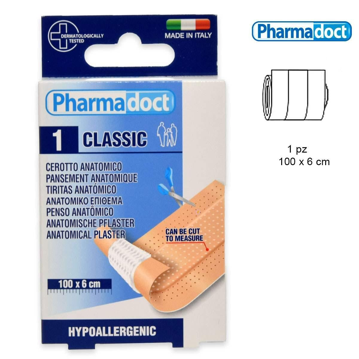 Pharmadoct Anatominen laastari Classic 100 X 6 cm