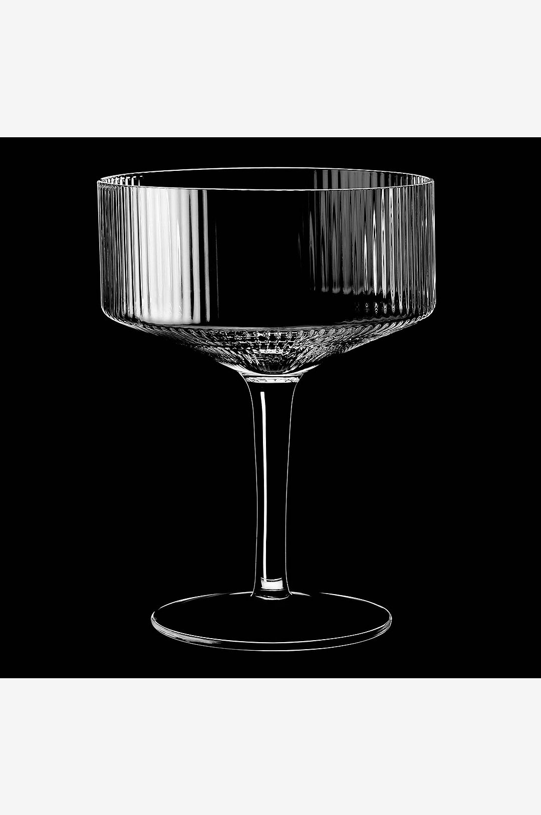 Cocktail-lasit, uurrettu kirkas lasi, 20 cl, 2 kpl:n setti