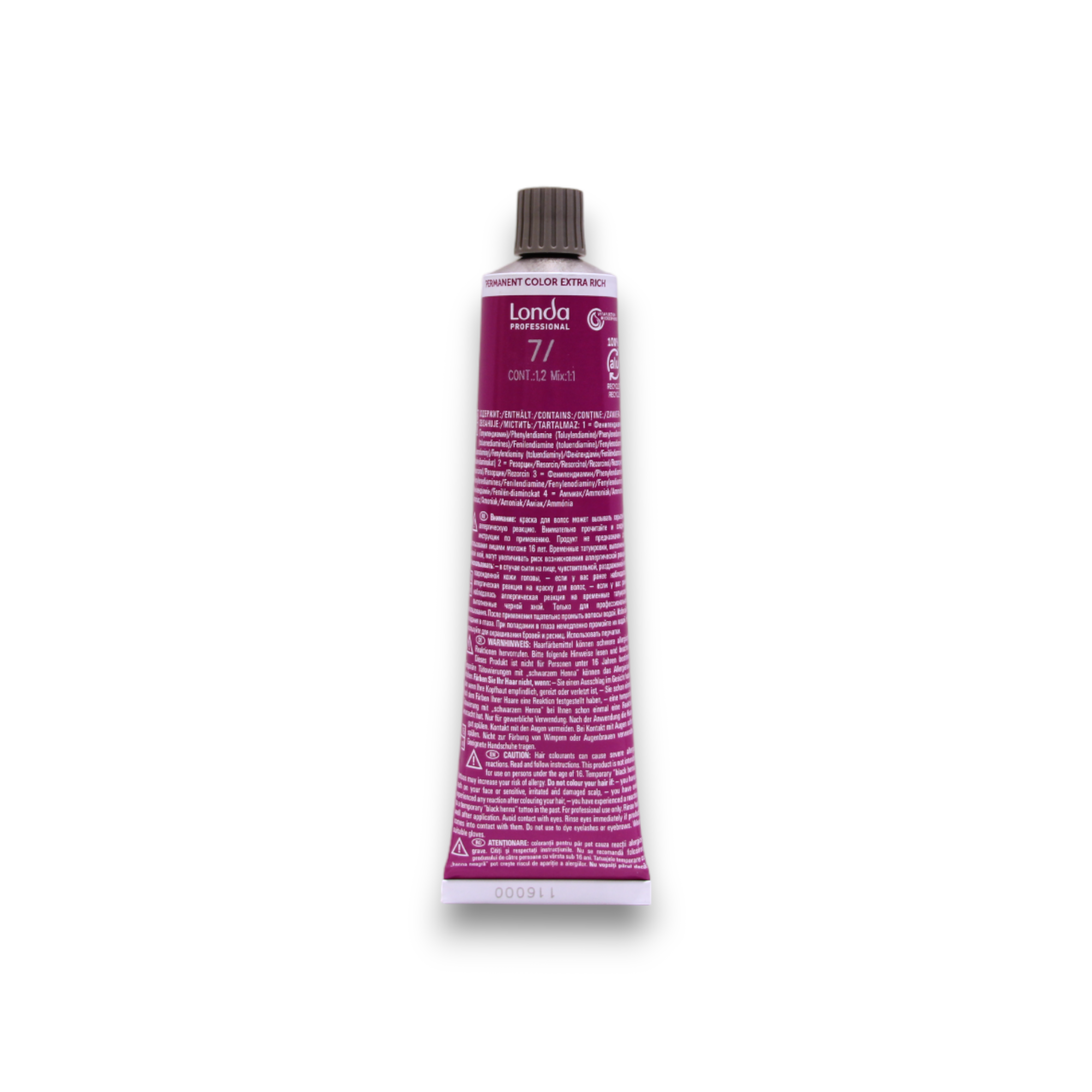 Londa Ammattimainen Londacolor Pysyvä hiusväri 7/ Medium Blonde 60 ml