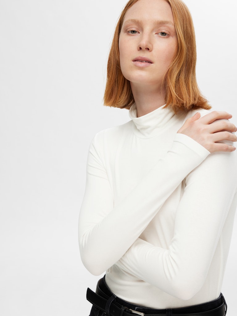 SELECTED Paita 'Manja' valkoinen