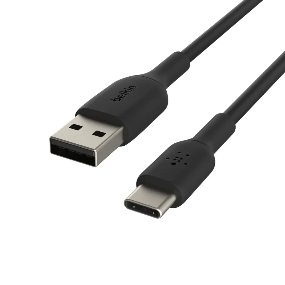 Belkin BoostCharge USB-A – USB-C -kaapeli, 1 m, musta