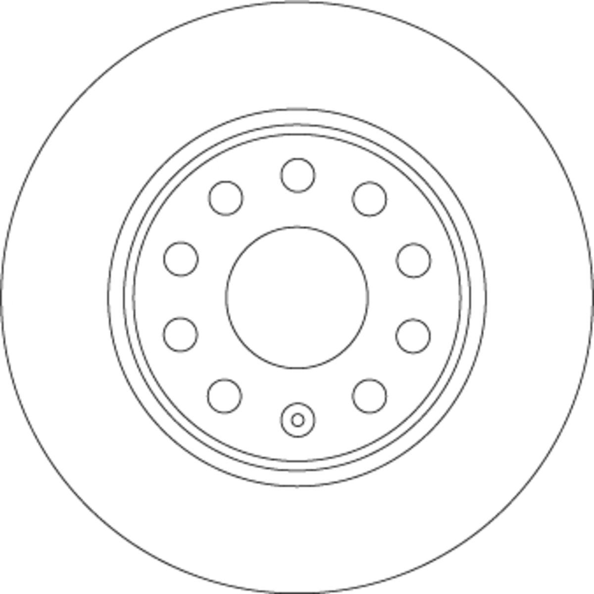Jarrulevy TRW DF6952