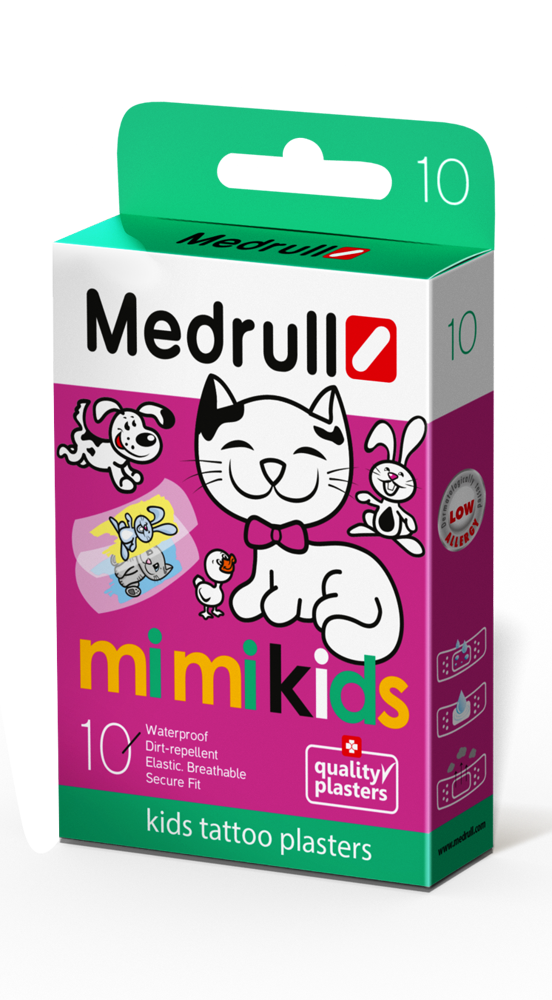 Medrull Mimi Kids tatuointilaastari 10 kpl