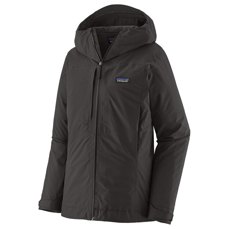 Patagonia M's Insulated Boulder Fork Rain Jkt Black - L