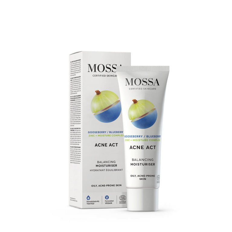 MOSSA ACNE ACT Balancing Moisturiser 50 ml