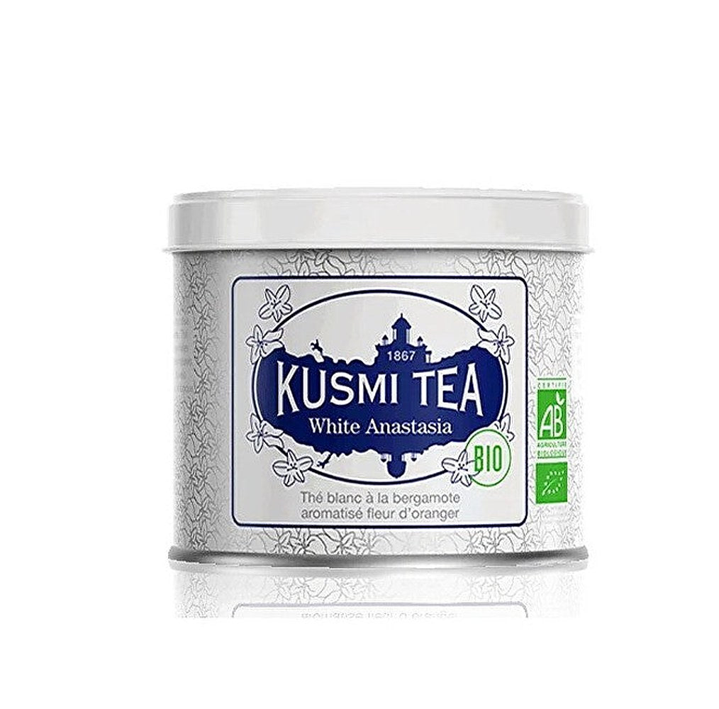 Kusmi tea Anastasia valkoinen pelti 90 g