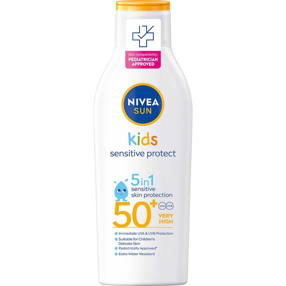 Nivea Kids Sensitive Sun Lotion SPF 50+ 200ml