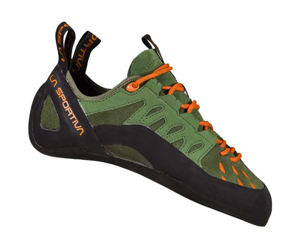 La Sportiva Tarantulace Climbing Shoes Men Olive/Tiger - 45