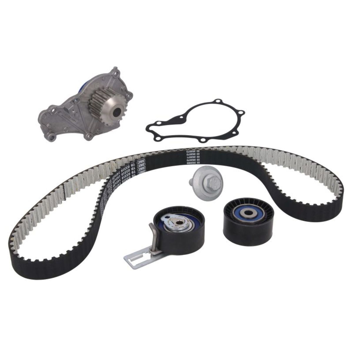 Vesipumppu + jakohihnasarja SKF VKMC 03316