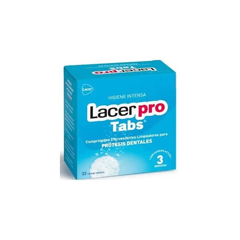 Lacer Protabs hammasproteesin puhdistustabletit 32 kpl.