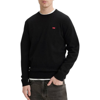 LEVI'S ® Neulepaita 'Original Housemark Sweater' kirkaanpunainen / musta