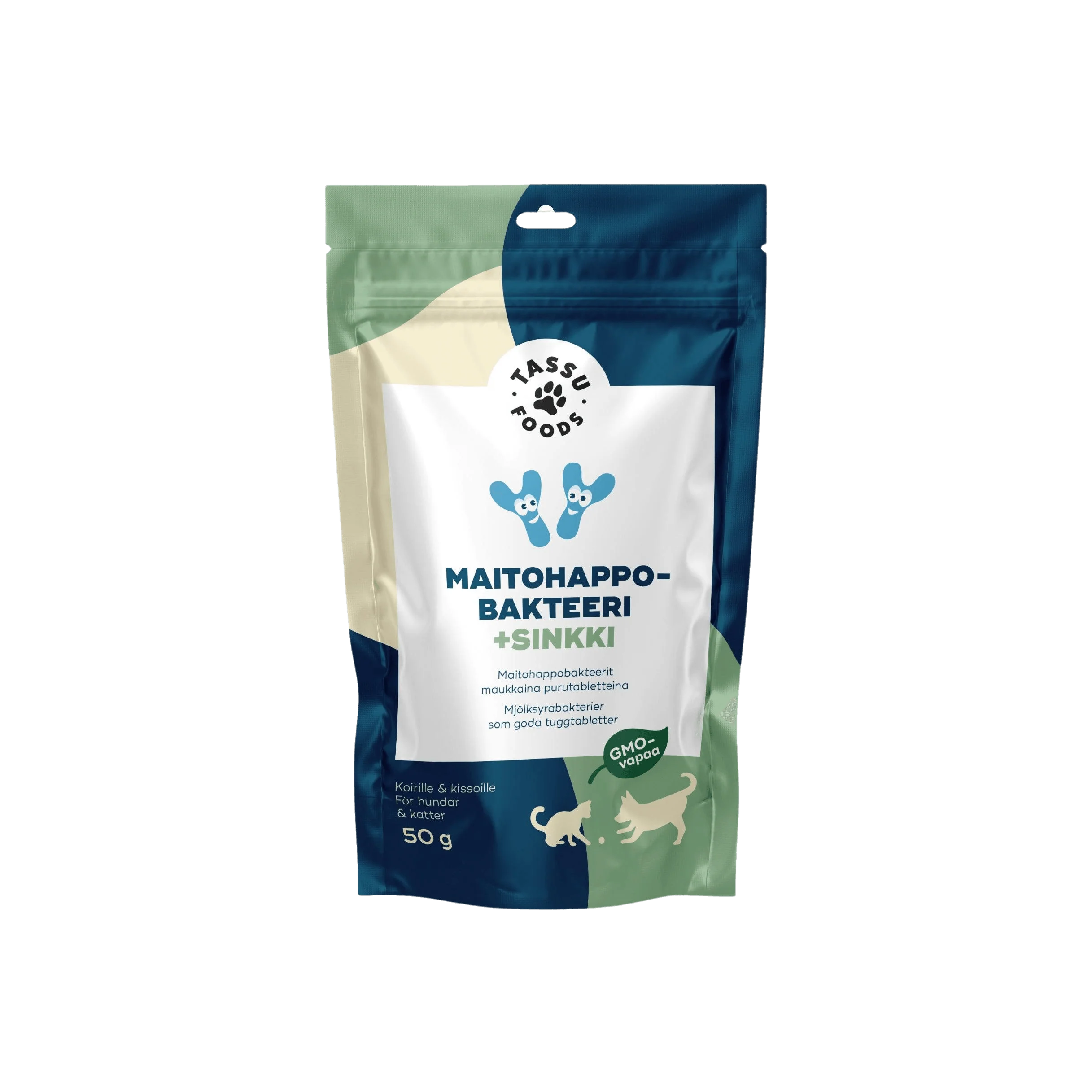 Tassu Foods Maitohappobakteeri + Sinkki 50g
