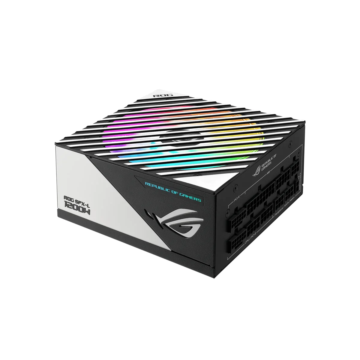 ASUS ROG Loki SFX-L 1200 Virtalähde - 1200 Watt - 120 mm - ATX 3.1 - 80 Plus Titaani sertifioitu